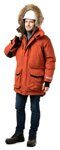 2.850 Куртка-парка мужская зимняя «Фокс» (цвет терракотовый) Новинка